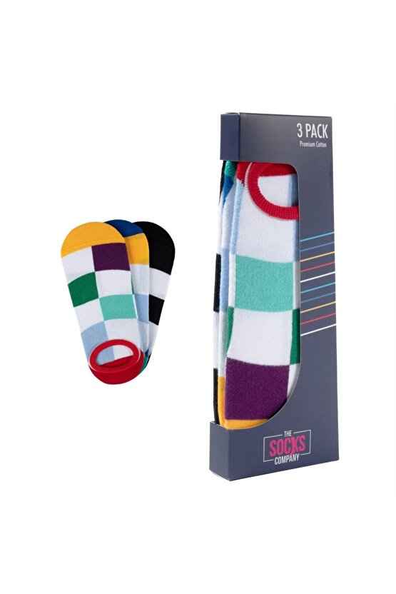 3 Çift Desenli Erkek Babet Çorap