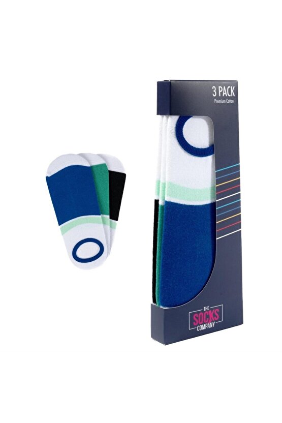 3 Çift Desenli Erkek Babet Çorap