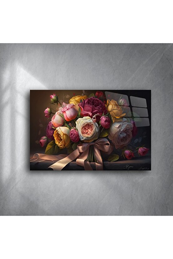 Vintage Tarzı Dijital Duvar Dekoru