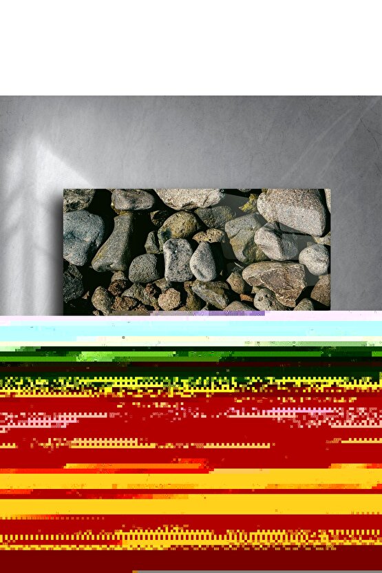 Rustik Nehir Taşı Duvar Sanatı