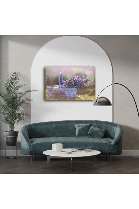 Lavanta Sepeti Duvar Tablosu