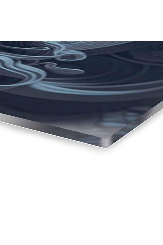 Kadın Model Medusa 3 Cam Tablo Duvar Dekoru 22