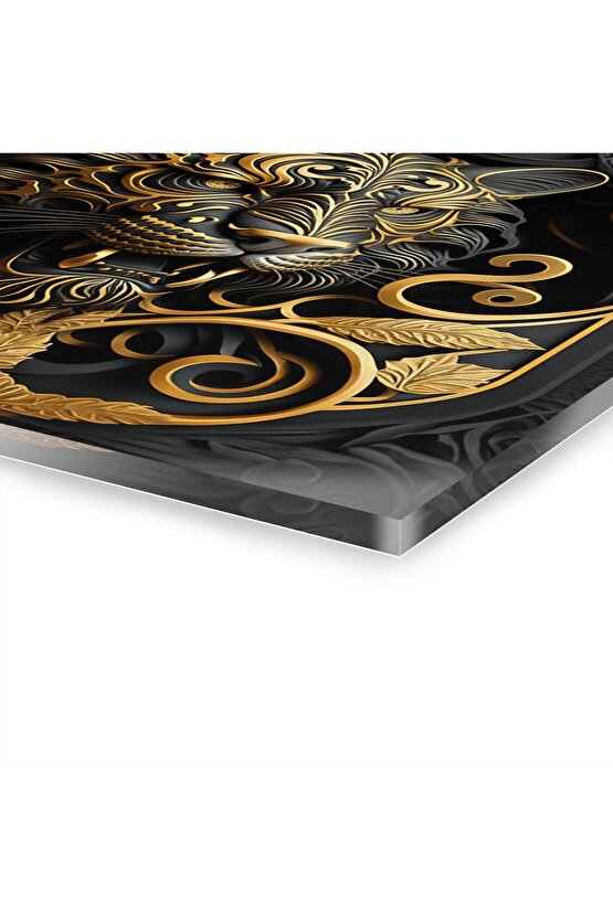 3d Kaplan Cam Tablo Duvar Dekoru