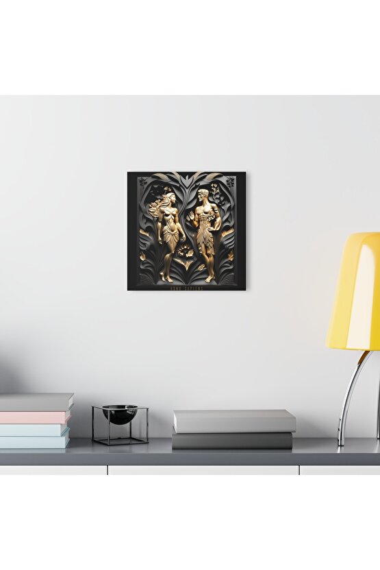 3d Homo Sapiens Cam Tablo Duvar Dekoru