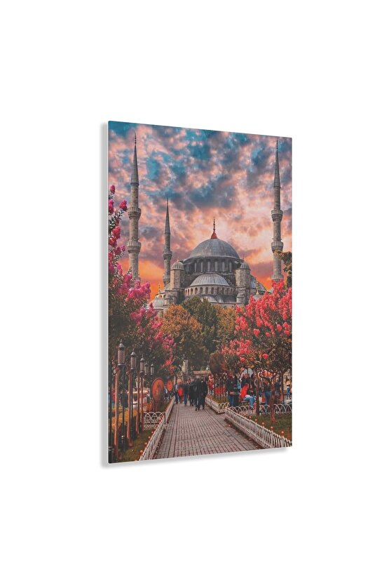 Sultan Ahmet Camii Cam Tablo Duvar Dekoru