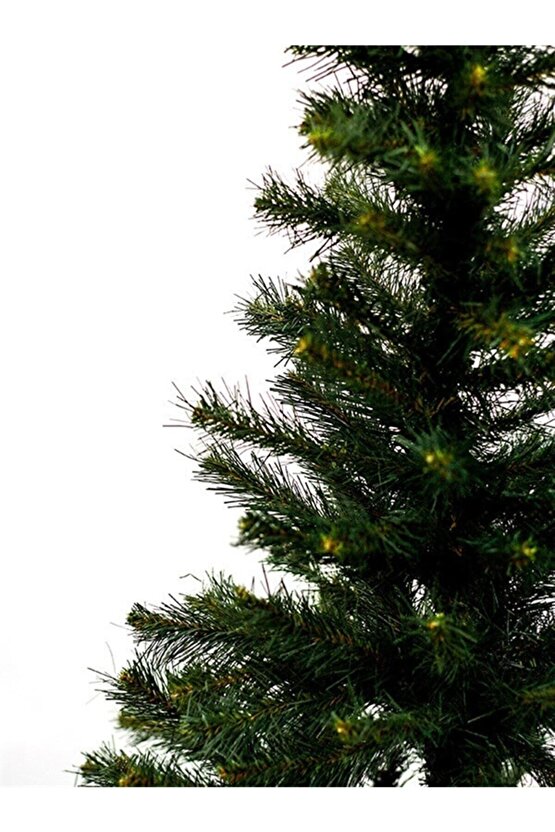 Yılbaşı Lüks Yeşil Çam Ağacı 150 Cm 217 Dal Plastik Ayaklı