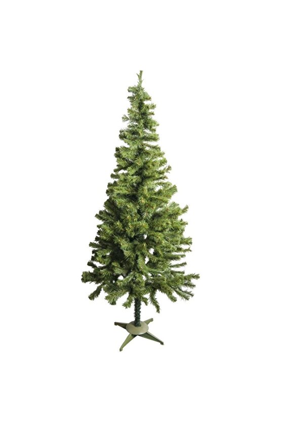 Yılbaşı Çam Ağacı 150 cm, 220 Dal, Kutulu, Yeşil, Dekoratif ve Şık Tasarım