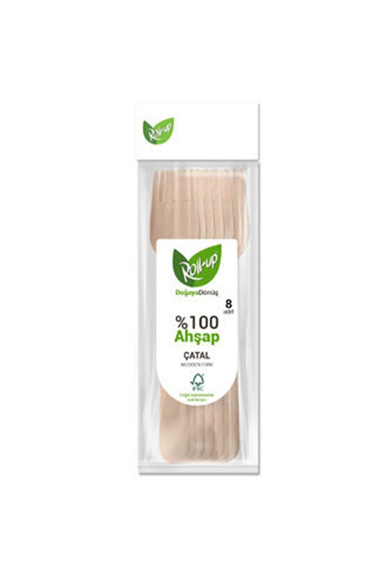 -up Doğaya Dönüş Ahşap Çatal 50 Li