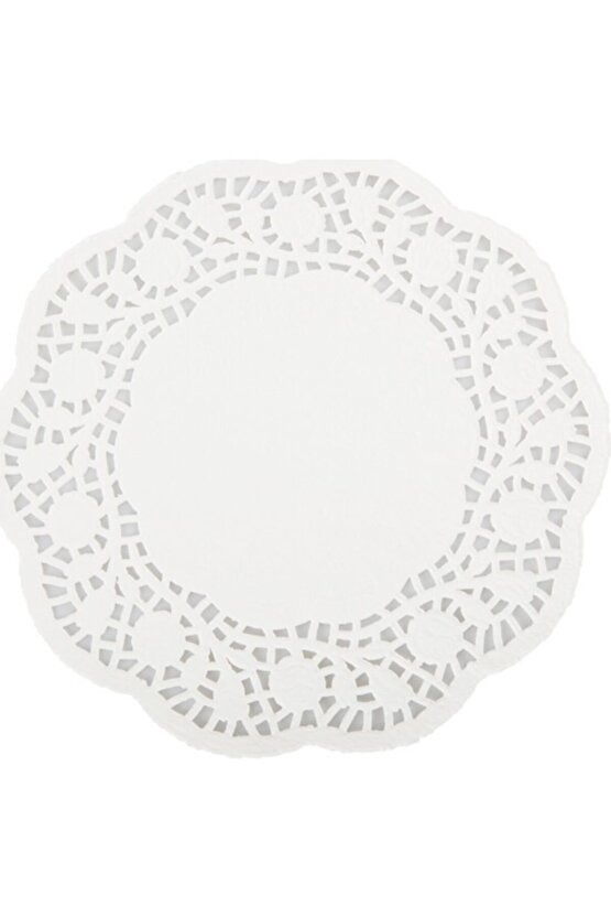 Kağıt Dantel Bardak Altlığı 500 Adet 9 Cm Çay Bardağı Altı Sunum Kağıdı