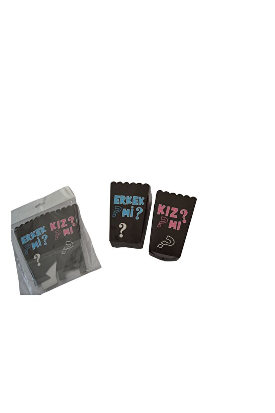 Cinsiyet 8Li Mısır Kutusu- Popcorn Kutusu