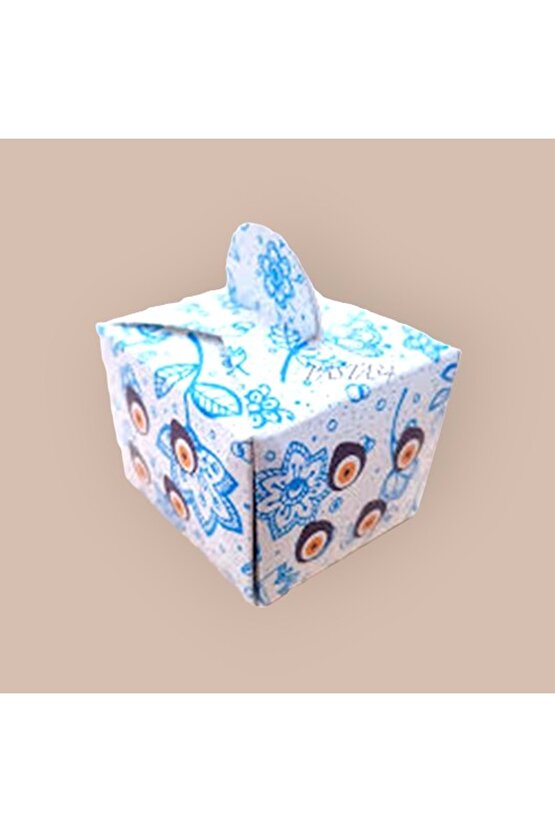 Lokum Kutusu - Küp - Nazar Boncuğu 50li