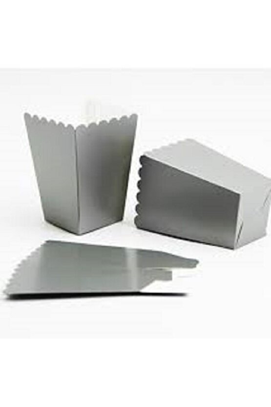 Mısır Kutusu Açık Gümüş Renk 8li
