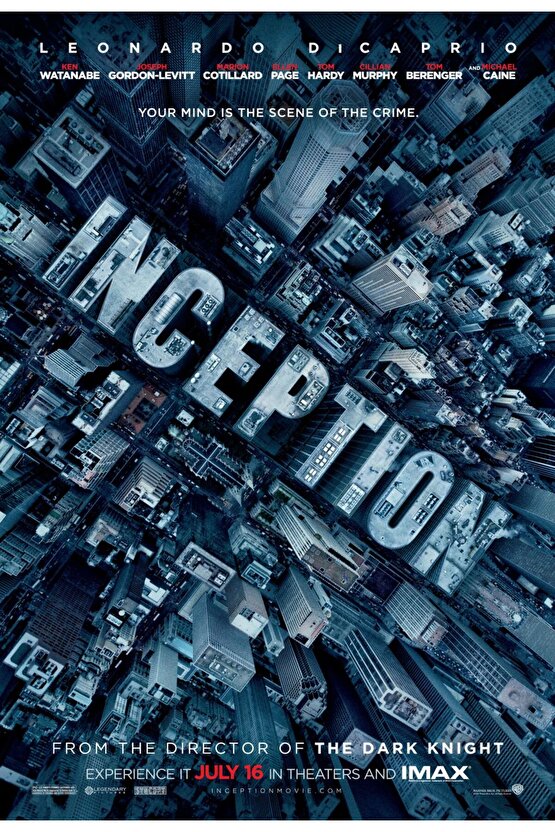 Inception (2010) 0003 ( FOLYO ) - AFİŞ - POSTER-3741