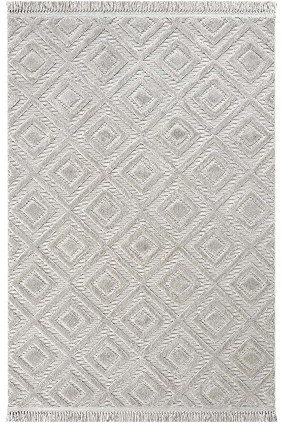 Dizayn Kaymaz Taban Koridor Halısı Kesme Yolluk Mutfak Halısı Modern Salon Halısı 1089 GRİ