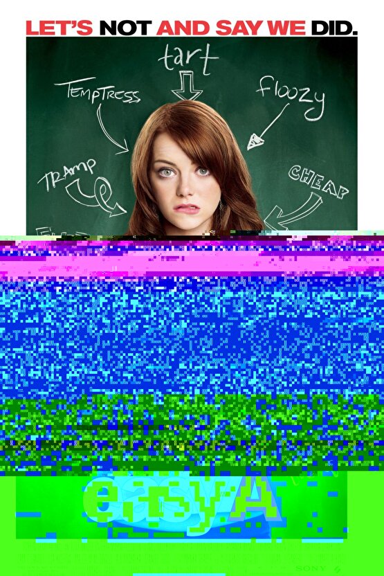 Easy A (2010) ( FOLYO ) - AFİŞ - POSTER-2638