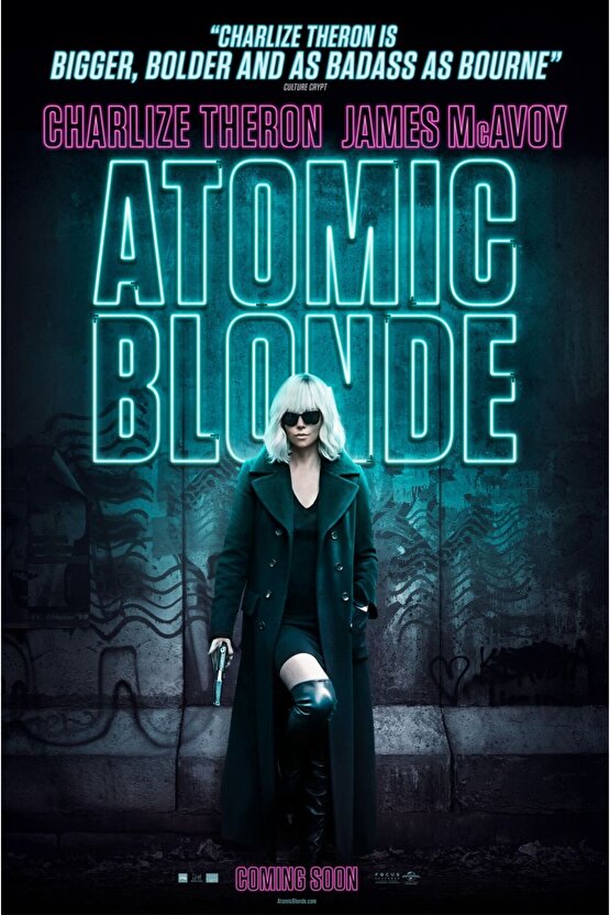 Atomic Blonde (2017) 2 ( FOLYO ) - AFİŞ - POSTER-1433