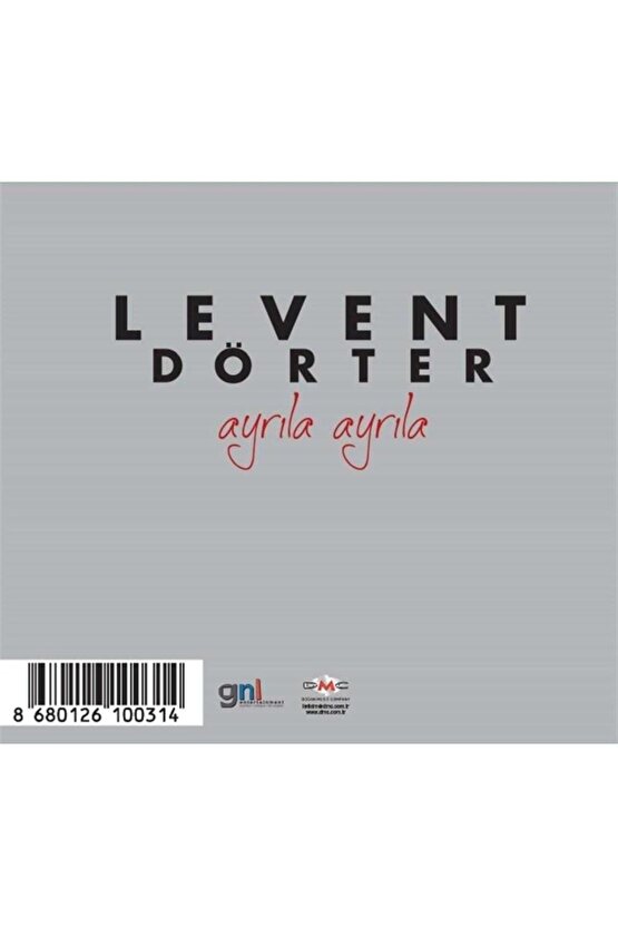 Levent Dörter - Ayrıla Ayrıla ( CD ) Ambalajında