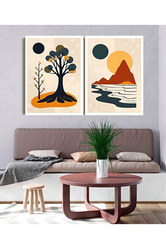 Srz-0465 Jüt Tabanlı Hasır Kaymaz Dokuma Örme Bohem Antialerjik Halı Kilim Salon Halısı