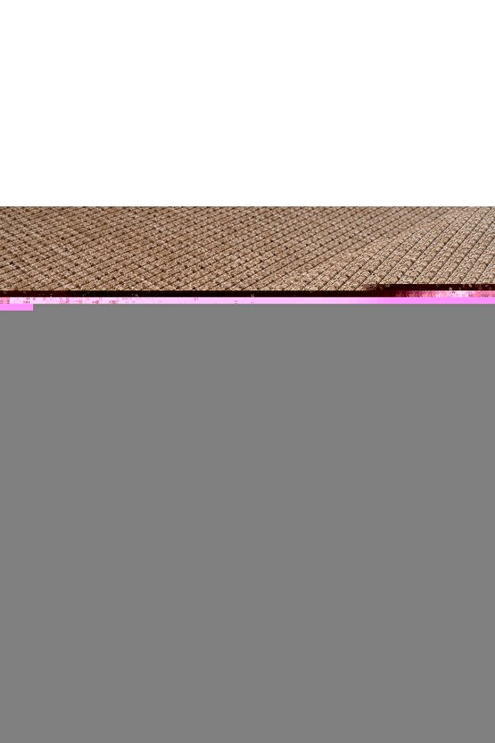 Srz-0465 Jüt Tabanlı Hasır Kaymaz Dokuma Örme Bohem Antialerjik Halı Kilim Salon Halısı