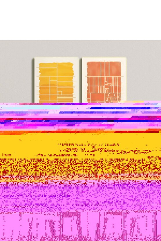 Matisse - Sanat - Soyut - Doğa - Ev - Yaşam ( 2 Li Çerçevesiz ) Poster - Afiş - Tablo NNHT558