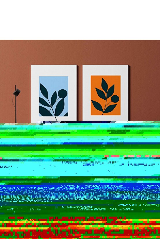 Matisse - Sanat - Soyut - Doğa - Ev - Yaşam ( 2 Li Çerçevesiz ) Poster - Afiş - Tablo NNHT842