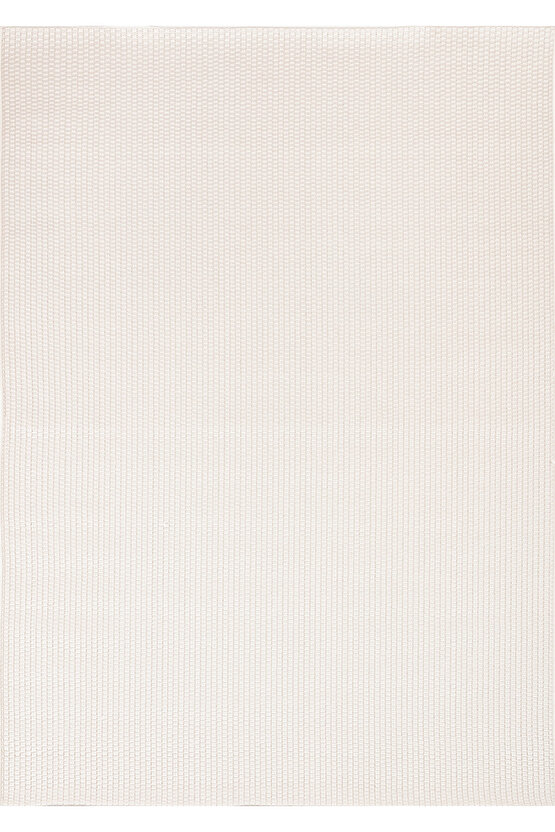 Sisal Jut Hasır Model Tek Renk Dokuma Yıkanabilir Toz Vermez Halı Krem