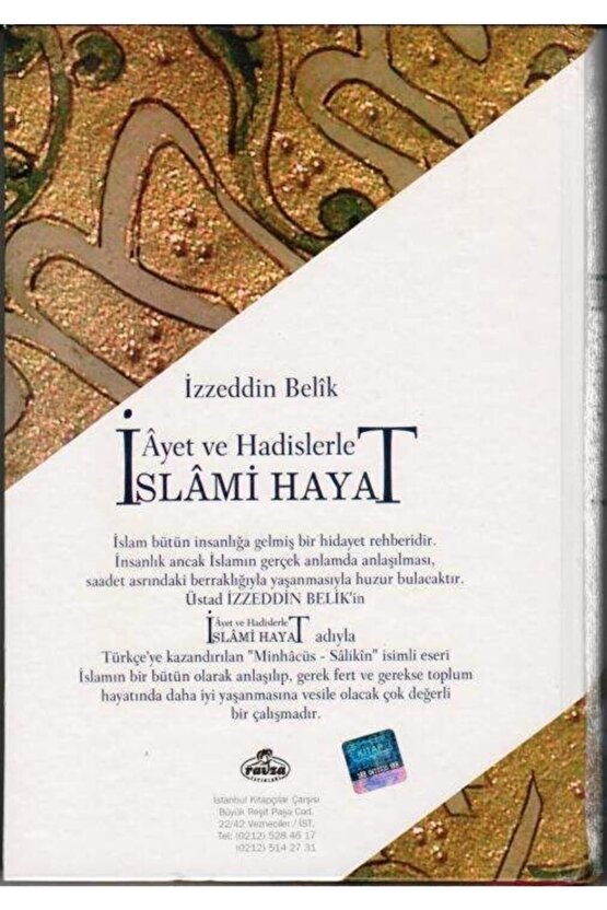 Ayet ve Hadislerle İslami Hayat (4 Cilt Takım) - İzzeddin Belik