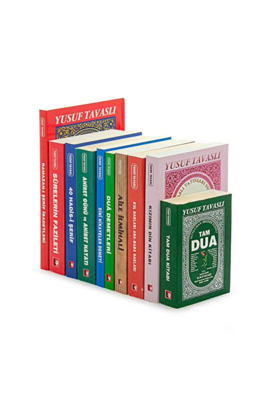 Yusuf Tavaslı Temel Dini Bilgiler Aile Seti - 10 Kitap Takım Kitap