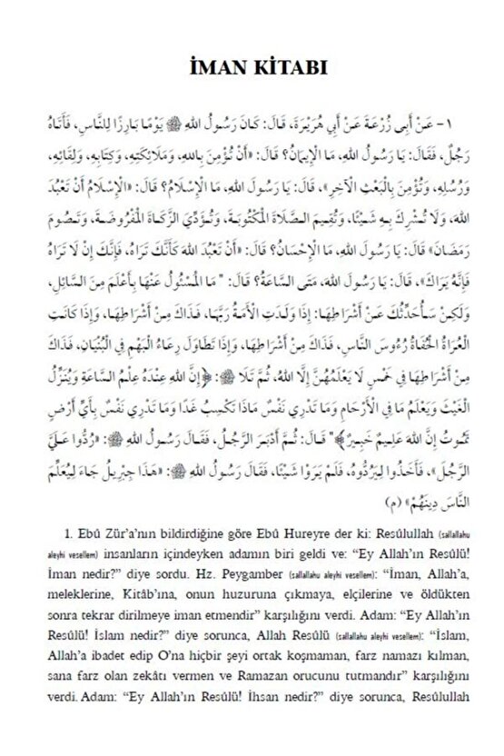 Temel Sahih Hadisler 3 Cilt Takım