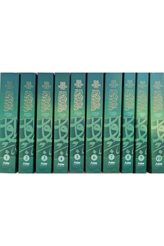 Hak Dini Kuran Dili 10 Cilt Takım