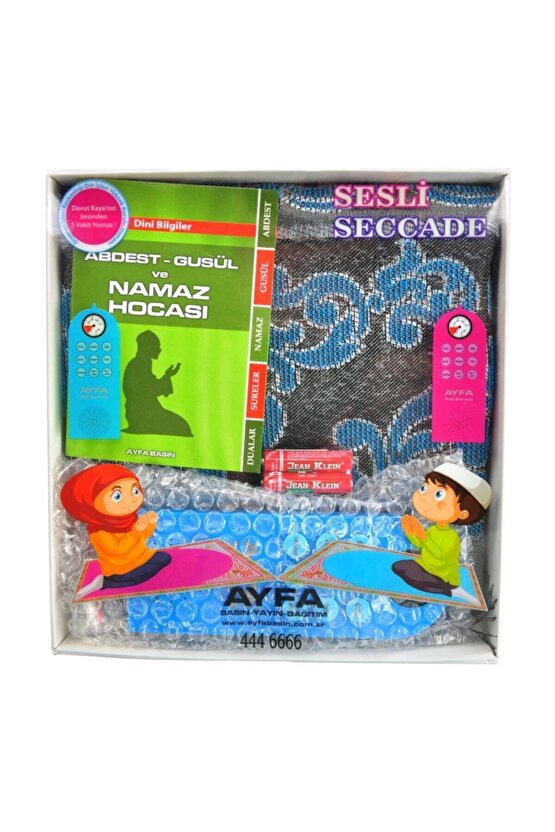 Sesli Seccade Kulaklıklı Mavi