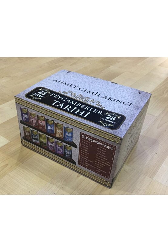 Peygamberler Tarihi, Ahmet Cemil Akıncı, 23 Kitap, 14x20 Cm. Ebat, Karton Kapaklı, Bahar Yay