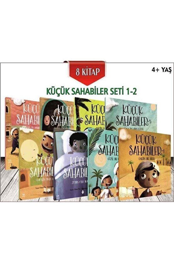 Küçük Sahabiler Seti 1-2 (8 Kitap)