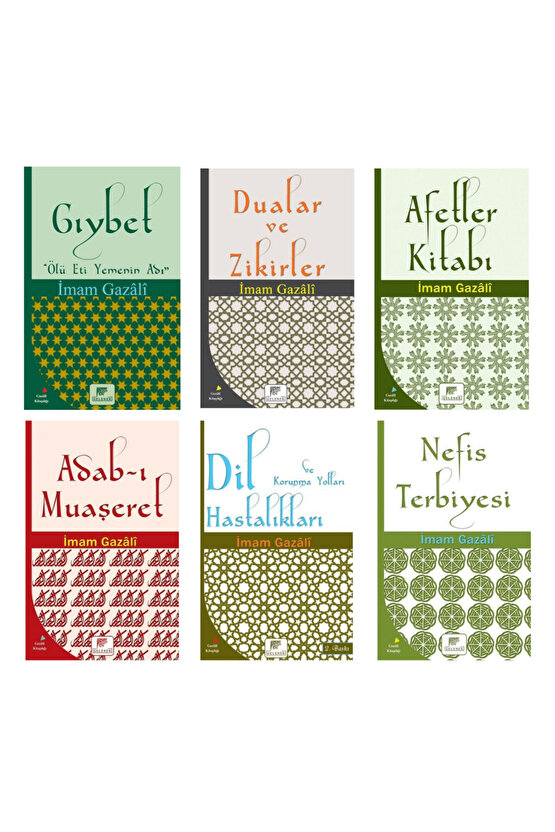 İmam Gazali Kitaplığı  Nefis Terbiyesi 6lı Set