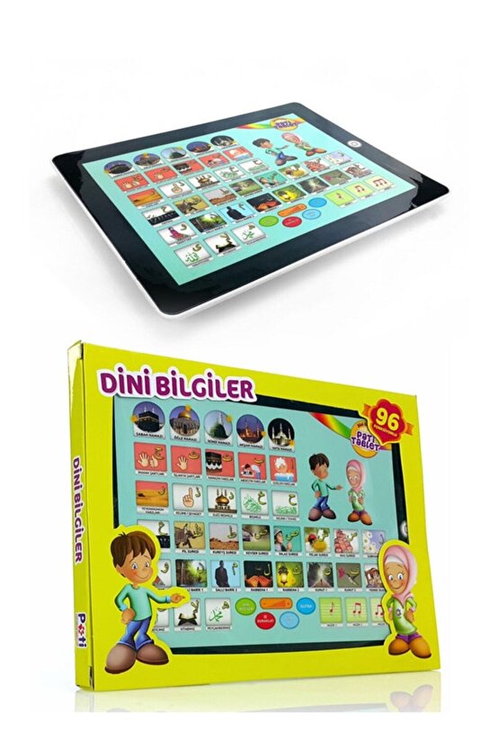 Pati Dini Bilgiler Tablet Sesli Namaz Sesli Elifba Eğitici Tablet