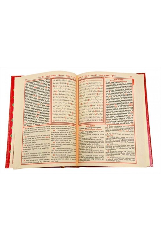 Orta Boy Üçlü Kuranı Kerim (arapça, Türkçe Okunuş Ve Türkçe Meali)