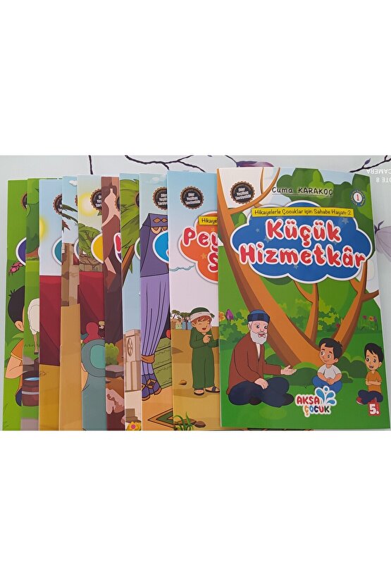 Hikayelerle Çocuklar Için Sahabe Hayatı Set-2 (10 KİTAP TAKIM) - Cuma Karakoç 9786057069047