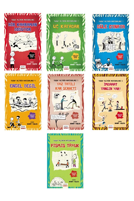 Yusuf Alinin Maceraları Serisi 7li Set