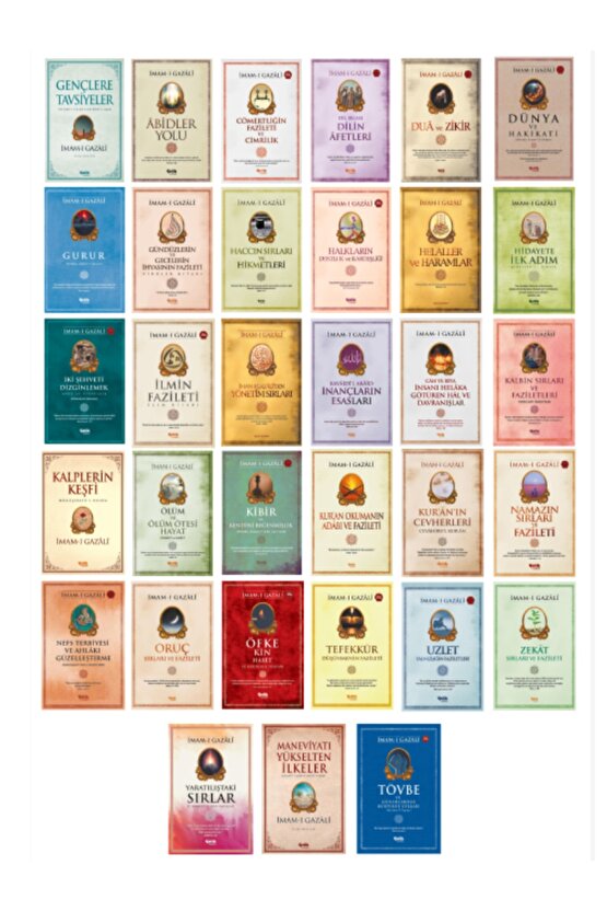 Imam-ı Gazali Kitaplığı 33lü Set