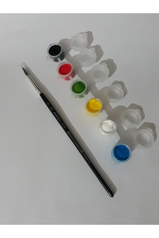 Beceri Geliştiren Mandala Boyama Obje Seti