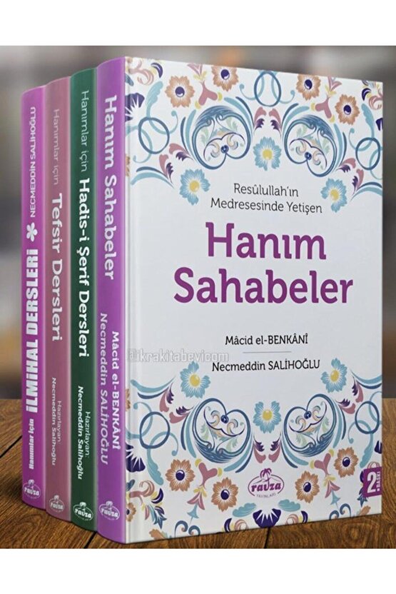 Hanımlar Için Tefsir Hadis Hanım Sahabiler Özel Eğitim Serisi (4 KİTAP)