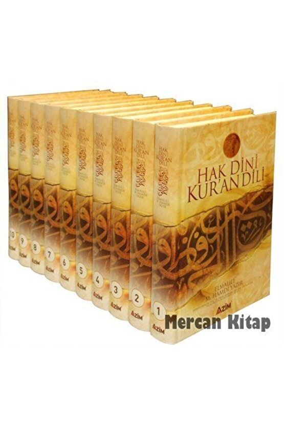 Hak Dini Kuran Dili 10 Kitap Takım