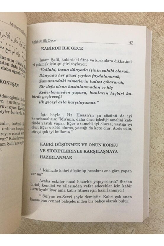 Kabirde Ilk Gece Cennetlikler Cehennemlikler Muhammed Ibrahim Selim, Uysal Kitabevi