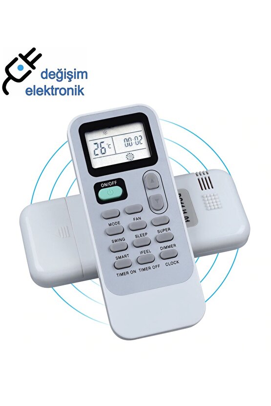 Skytech Dg11j1-01 Uyumlu Klima Kumandası