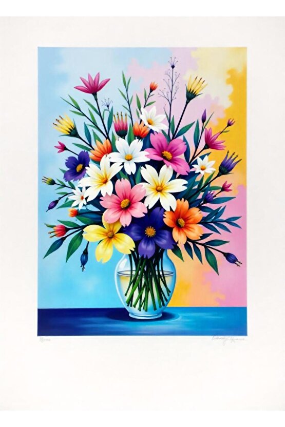 Matisse - Sanat - Soyut - Doğa - Yaşam ( Tekli Çerçevesiz ) Poster - Afiş - Tablo MKKM1620