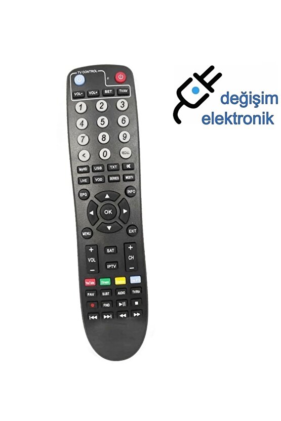 Süpermax Pro Plus Iptv Hd Uydu Kumandası