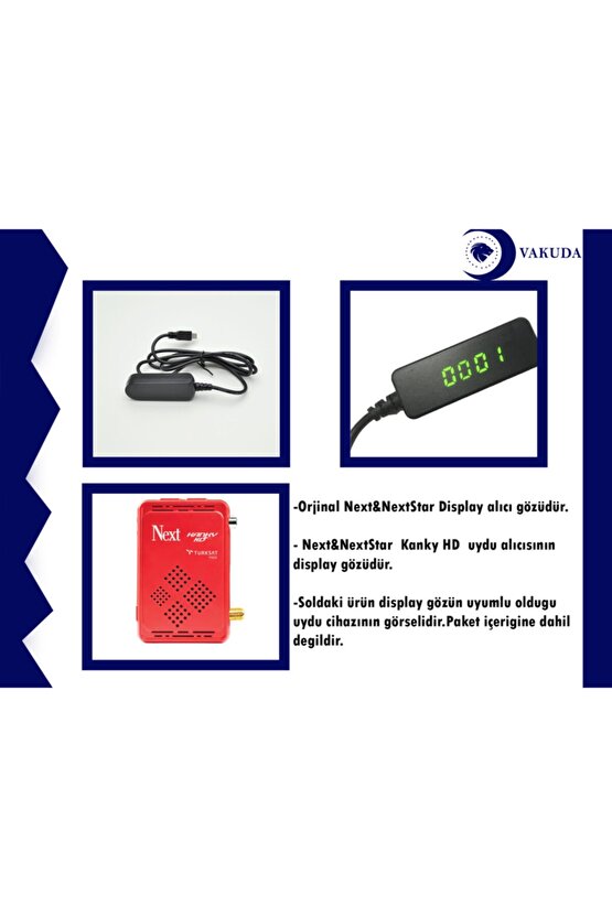 Next Kanky Hd Uydu Display Alıcı Göz