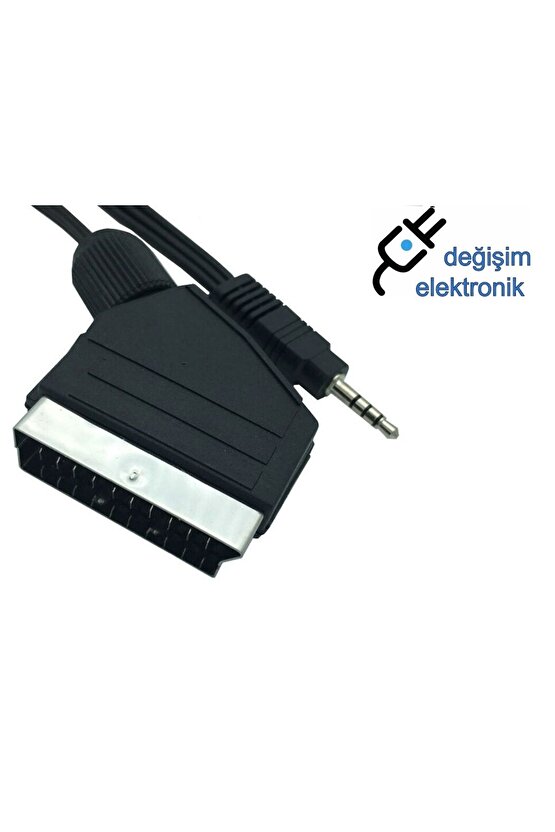 Sunplus Astra Plus Hd Uydu Için Av Scart Kablo