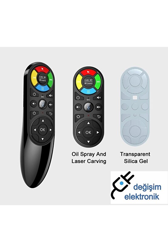 Android Box Android Tv Kumandası Ses Komutlu