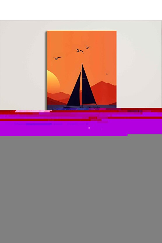 Matisse - Sanat - Soyut - Doğa - Yaşam ( Tekli Çerçevesiz ) Poster - Afiş - Tablo MKKM2358